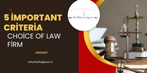 Read more about the article Five Important Criteria to Consider When Choosing a Law Firm